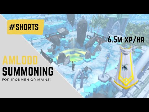 Amlodd Summoning | Runescape 3 - Ironman [2021] #shorts