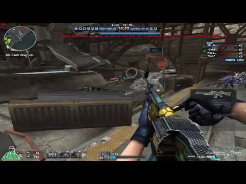 CrossFire VN - Vektor SS-77 Infection ft. RSH-12-Infection Gameplay in Defense Mode (no VIP)