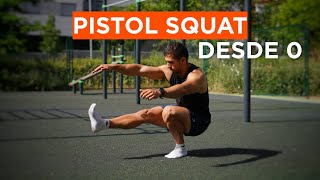 CÓMO HACER LA PISTOL SQUAT. Progresión paso a paso