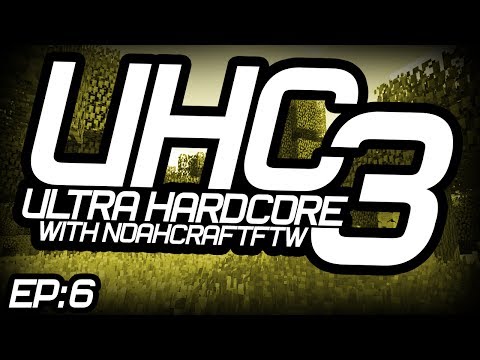 Minecraft UHC (Ultra HardCore) Season 3 w/NoahCraftFTW & Pocketisland! - WE GET A KILL!  #6