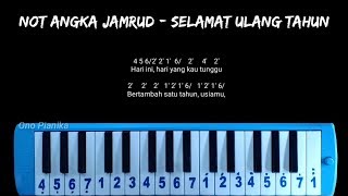 Download lagu Not Pianika Jamrud - Selamat Ulang Tahun mp3