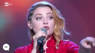 Noemi: &quot;Porcellana&quot; - Quelli che il calcio 22/04/2018