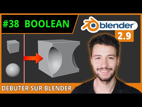 #38 | BOOLEAN MODIFIER  - Débuter sur Blender [TUTO FR]