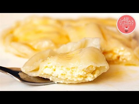 Pierogi with Cheese Recipe (Vareniki) | Вареники с творогом