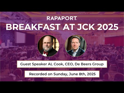 Rapaport Breakfast at JCK 2025