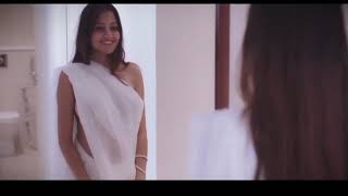 beautiful Indian model// hot saree photoshoot vide