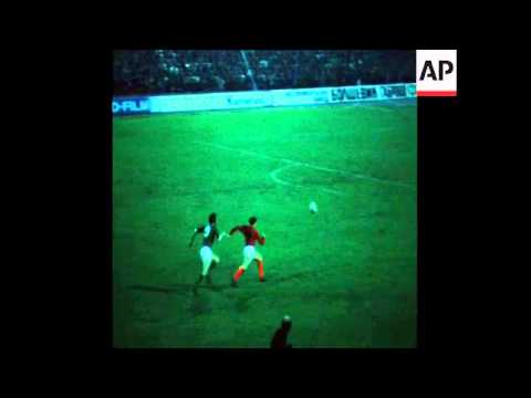 SYND20/10/72 BULGARIA PLAY NORTHERN IRELAND