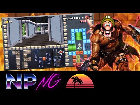 Mario Maker 2 Retro Dungeon Crawl Level - No Pain No Game