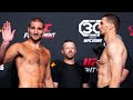 UFC Vegas 76: Weigh-In Faceoffs