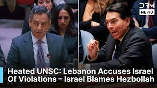 UN Security Council Tensions Rise As Lebanon, Israel Clash | DRM News | AC1F