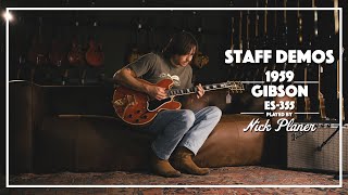Video thumbnail for 1959 Gibson ES-355 played by Nick Planer by Carter Vintage Guitars