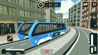 Elevated Bus Simulator ( by Wacky Studios ) Android Gameplay [HD]