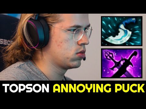 TOPSON Super Annoying Puck is back — vs Counterpick & Master Tier Enemies Dota 2