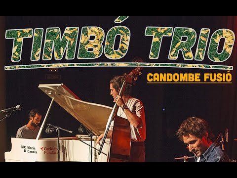 Timbó Trio en concert al local del barri de Xauxa 18 octubre 2024