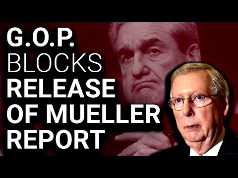 It Begins: McConnell BLOCKS Release of Mueller Report