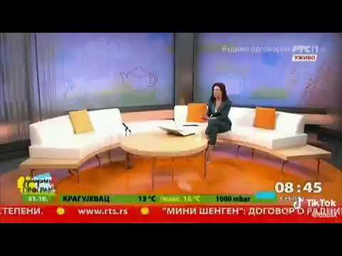 Lapsus na RTS - "Nadam se da cete biti zarazeni"