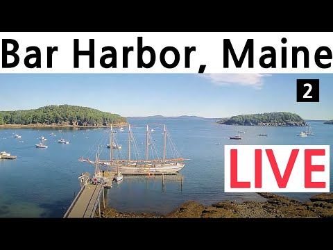 Bar Harbor, Maine - North View - Bar Harbor Inn