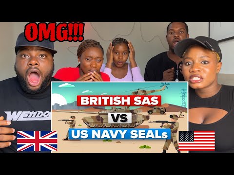 Reaction To British SAS Soldiers vs US Navy Seals - Military Training Comparison (🇺🇸VS🇬🇧)