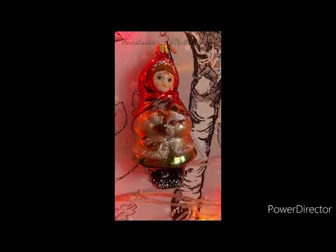 Xmas toys. Стеклянные елочные игрушки