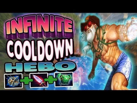 Smite: Infinite Cooldown Hebo Build - Conquest Season 4 (PTS) - I CAN SPAM ABILITIES FOREVER!