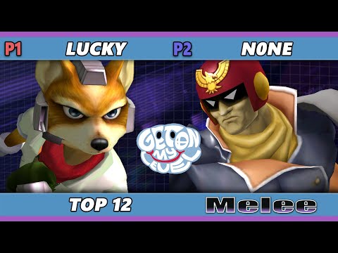GOML 2022 Top 12 - Lucky (Fox) Vs. n0ne (Captain Falcon) SSBM Melee Tournament