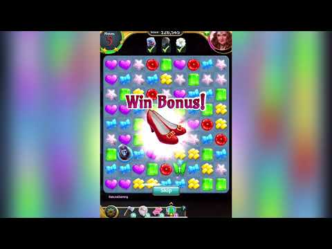 Wizard of Oz Magic Match Level 1176 - No Boosters