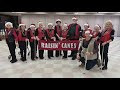 3News' David Greenberg dances with the Raisin' Canes