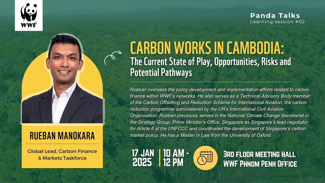 Carbon Works in Cambodia: A Panda Talk with Rueban Manokara
