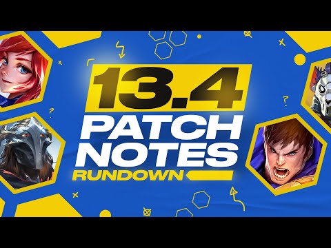 Frodan Reacts to the 13.4 Patch Notes Rundown