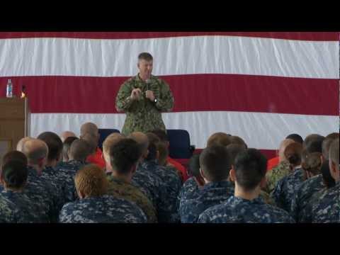 MCPON Rick West visits NAWCWD
