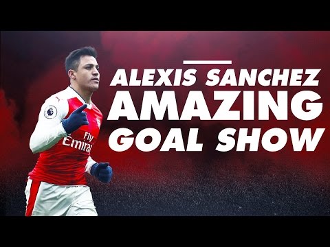 Alexis Sanchez - AMAZING GOAL SHOW - 16/17