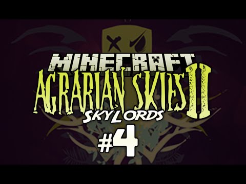 Agrarian Skies 2 - SkyLords - 4 - Automated Cobble Generator [Minecraft 1.7.10 Modpack]