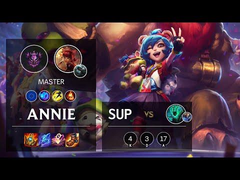 Annie Support vs Thresh - EUW Master Patch 11.3