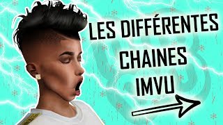 LES DIFFERENTES CHAINES IMVU