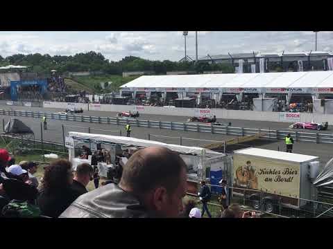 Norisring 2018 Formel 3 Startcrash