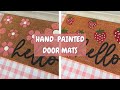 Customize Your Front Door Mat Here S The Hand Painted Tutorial