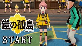 鎧の孤島、ついに解禁！寄り道が楽しくてストーリーが進まないよー！「ポケットモンスター ソード・シールド」