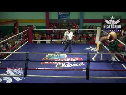 Melvin Lopez VS Francisco Elizabeth - Nica Boxing Promotions