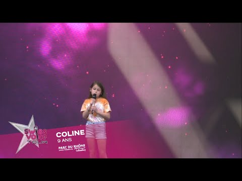 Coline 9 ans - Swiss Voice Tour 2022, Parc du Rhône Collombey