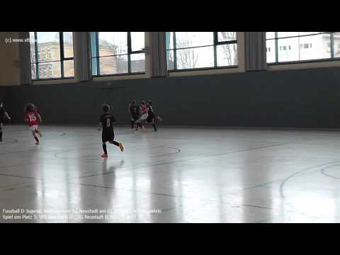 D-Jugend: VfB Auerbach II beim Hallenturnier der SG Neustadt - Spiel um Platz 5