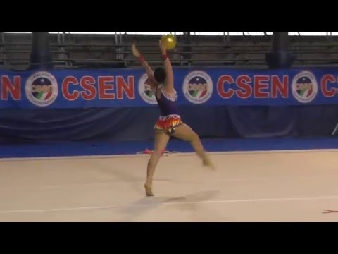 Elena alla palla, Spoleto gara nazionale CSEN 15 maggio 2016