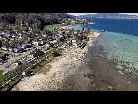 Wasserstand des Bodensees erreicht historische Tiefststände wegen Dürre
