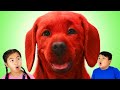 Jannie and Alex Dog Sit Clifford the Big Red Dog - Toys and Colors Jannie and Alex Dog Sit Clifford the Big Red Dog