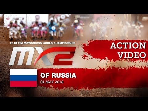 Jonass passes Prado MX2 Race 1 - MXGP of Russia