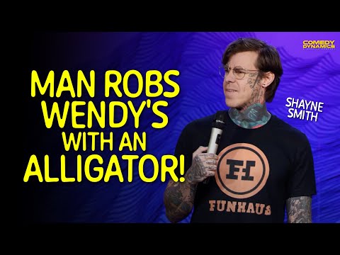 Man Robs Wendy's with an Alligator - Shayne Smith