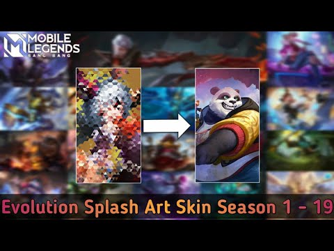Evolution Splash Art Skin Season MLBB