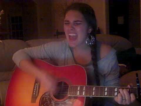 Megan Linville singing Marry Me by Train