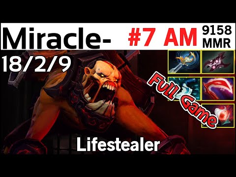 Miracle- (Team Liquid) - Lifestealer - 9158 MMR Rank#7 americas - Full Game Dota 2 Dota2