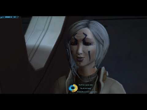 [SWTOR] (Jedi Consular) Nadia Grell dialogues, part 12 - Home