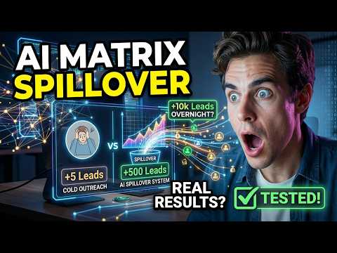 AI Matrix Spillover Prelaunch - AI builds email list & downline